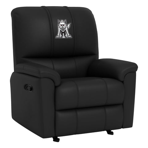 Rocker Recliner with South Dakota Coyotes Emblem Logo