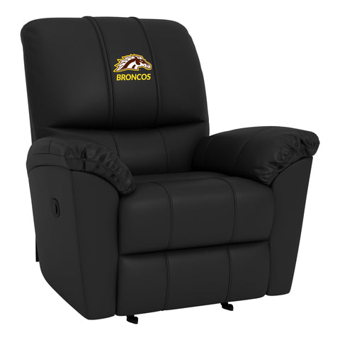 Rocker Recliner with Western Michigan Alternate Logo