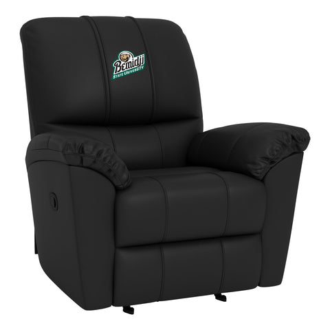 Rocker Recliner with Bemidji State University Secondary Logo