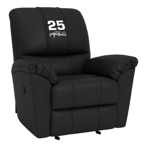 Rocker Recliner with Tim Richmond #25 Signature Logo