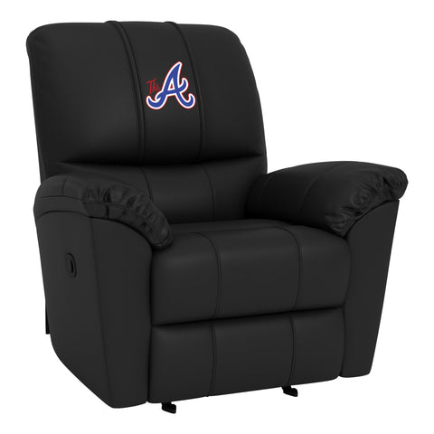 Rocker Recliner with Atlanta Braves City Connect The A Logo