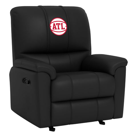 Rocker Recliner with Atlanta Hawks Secondary