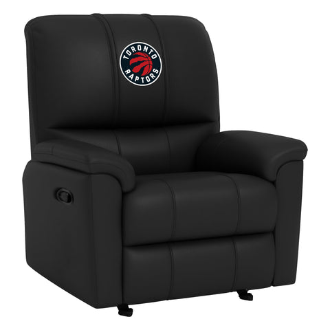 Rocker Recliner with Toronto Raptors Global Logo