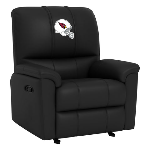 Rocker Recliner with Arizona Cardinals Helmet Logo