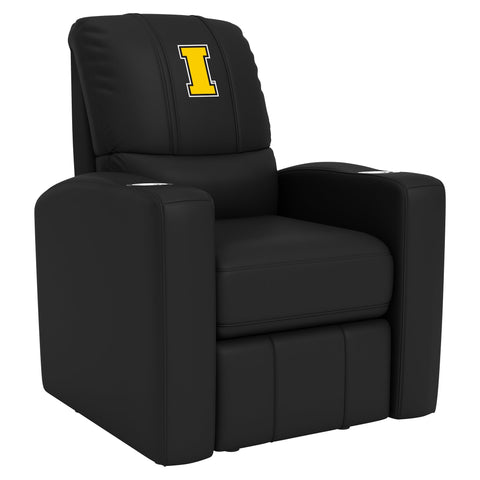 Stealth Recliner with Iowa Hawkeyes Block I Logo