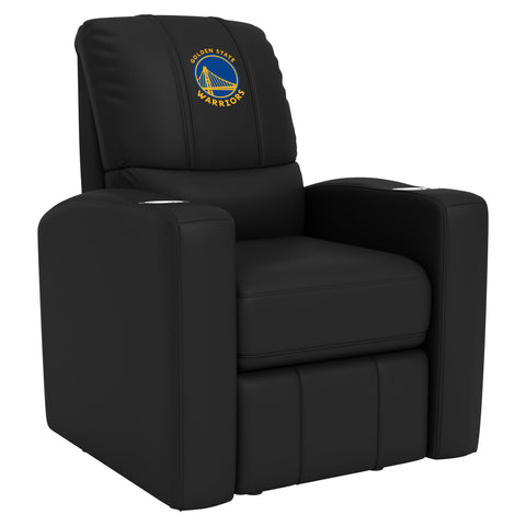 Stealth Recliner with Golden State Warriors Global Logo