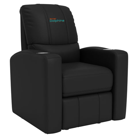 Stealth Recliner with  Miami Dolphins Secondary Logo