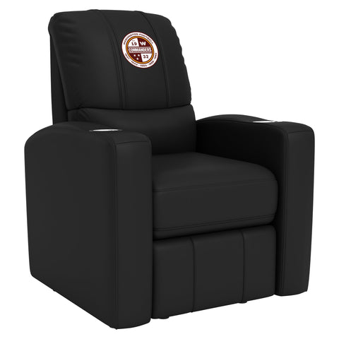 Stealth Recliner with  Washington Commanders Secondary Logo