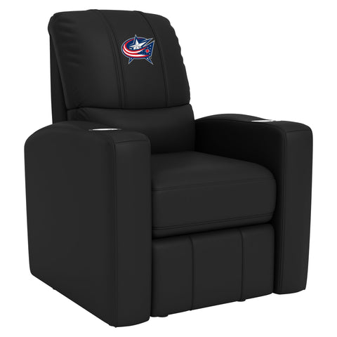 Stealth Recliner with Columbus Blue Jackets Logo