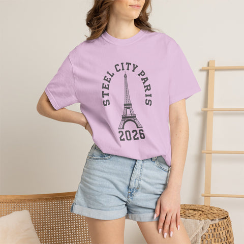 Paris Eiffel Tower 2026 T-Shirt — Steel City Graphic Tee