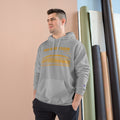 Three Rivers Stadium - Retro Schematic - Champion Hoodie Hoodie Printify   