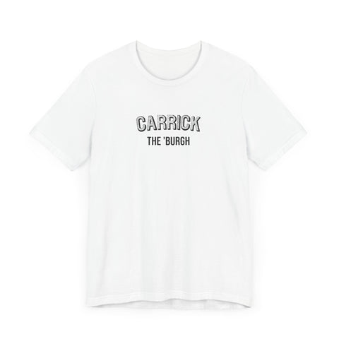 Carrick  - The Burgh Neighborhood Series - Unisex Jersey Short Sleeve Tee T-Shirt Printify   