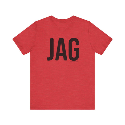 Pittsburgh JAG T-shirt - SHORT SLEEVE TEE T-Shirt Printify Heather Red S 