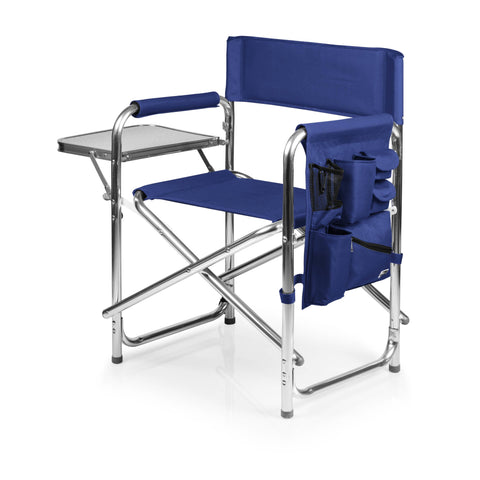 Penn State Sports Chair - Folding Camp Chair with Extra Wide Seat & Side Table