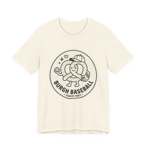 Burgh Baseball Pretzel Logo Tee | Pittsburgh Baseball Pride