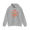 Erie Blades™ Double Sided Hoodie Hoodie Vintage Ice Hockey Sport Grey S 