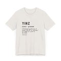 Pittsburghese Definition Series - Yinz - Short Sleeve Tee T-Shirt Printify Vintage White S