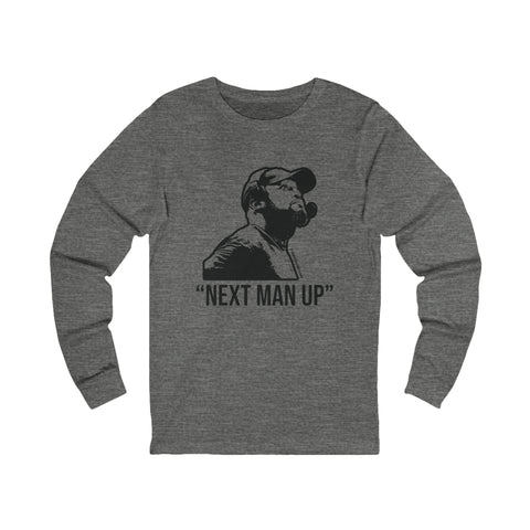 Next Man Up - Tomlin Quote - Long Sleeve Tee Long-sleeve Printify