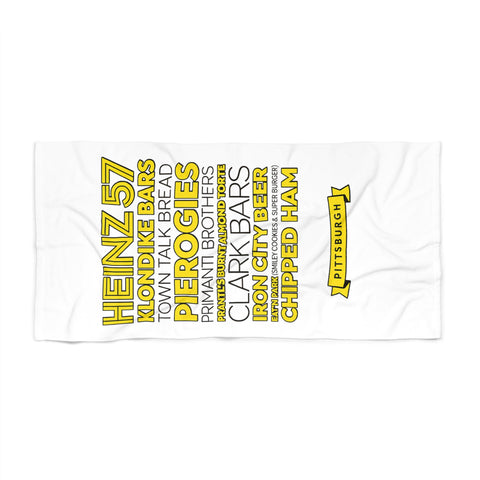Made in the Burgh - Beach Towel