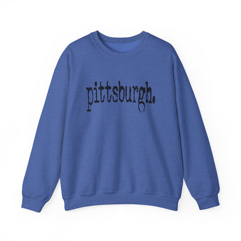 Pittsburgh Typewriter - Heavy Blend™ Crewneck Sweatshirt