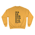 Pittsburgh Football Championships Ampersand - Champion Crewneck Sweatshirt Sweatshirt Printify Gold S 