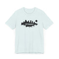 Pittsburgh Splash Skyline T-Shirt  - Unisex bella+canvas 3001 T-Shirt Printify   