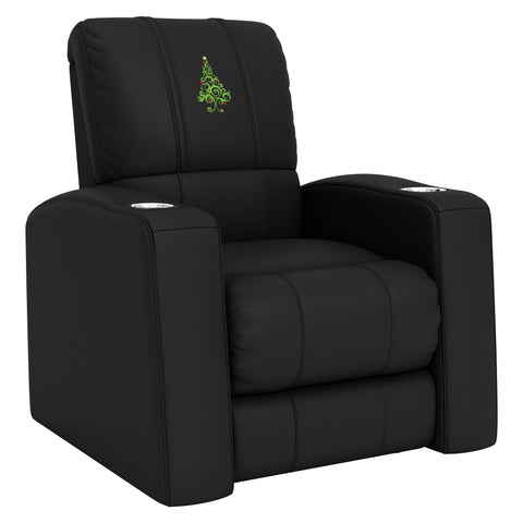 Relax Home Theater Recliner with Christmas Tree Logo