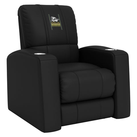 Relax Home Theater Recliner with Hanukkah Candles Logo