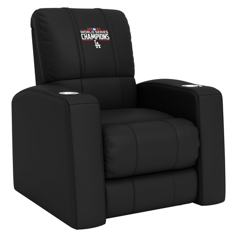 Relax Home Theater Recliner with Los Angeles Dodgers 2020 Championship Logo