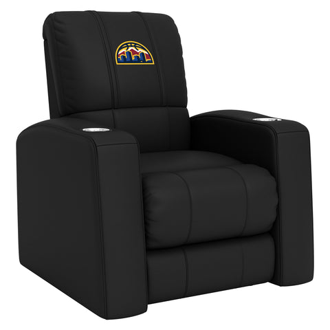Relax Home Theater Recliner with Denver Nuggets Alternate Logo