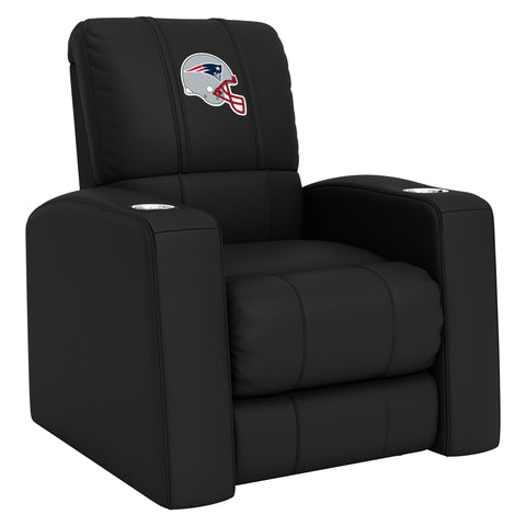 Relax Home Theater Recliner with  New England Patriots Helmet Logo