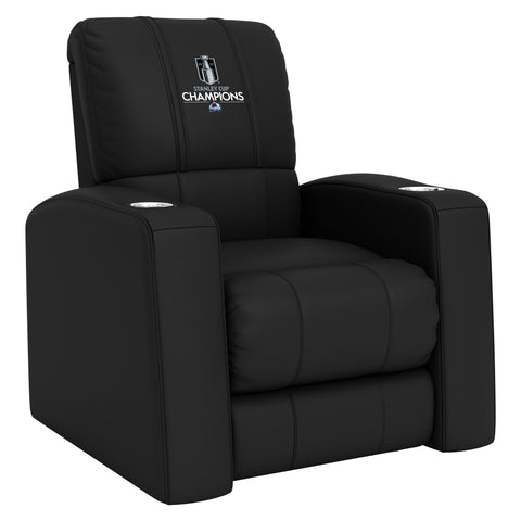 Relax Home Theater Recliner with Colorado Avalanche 2022 Champions Logo