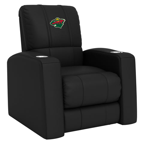 Relax Home Theater Recliner with Minnesota Wild Logo