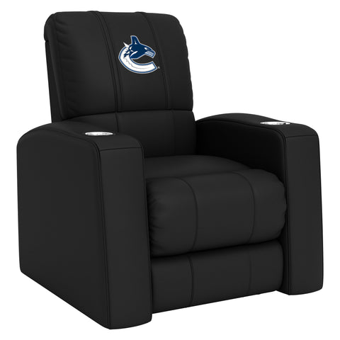 Relax Home Theater Recliner with Vancouver Canucks Logo