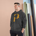 Heart of Pittsburgh - P for Pittsburgh Series - Champion Hoodie Hoodie Printify   