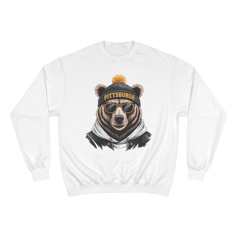 Pittsburgh Game Day Bear - Champion Sweatshirt