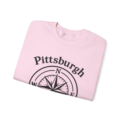 Pittsburgh Compass - Heavy Blend™ Crewneck Sweatshirt