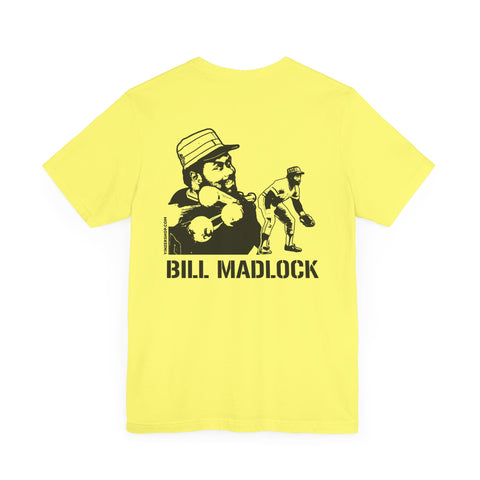 Bill Madlock Legend T-Shirt - GRAPHIC ON BACK - Unisex bella+canvas 3001 Short Sleeve Tee T-Shirt Printify   