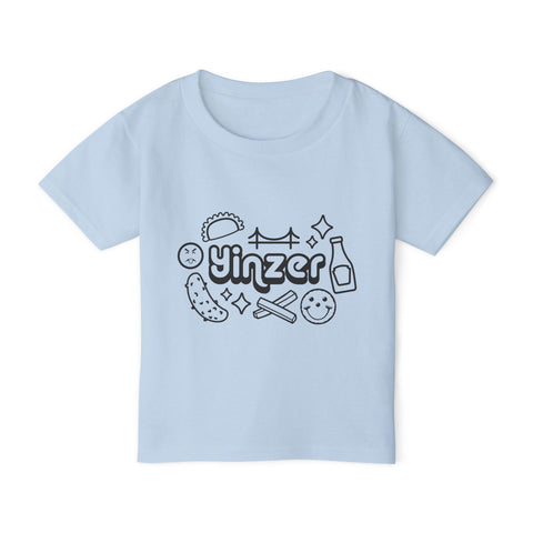 Yinzer Icon Doodles - Toddler T-Shirt
