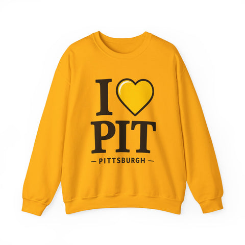 I Heart PIT - Gildan Heavy Blend™ Crewneck Sweatshirt