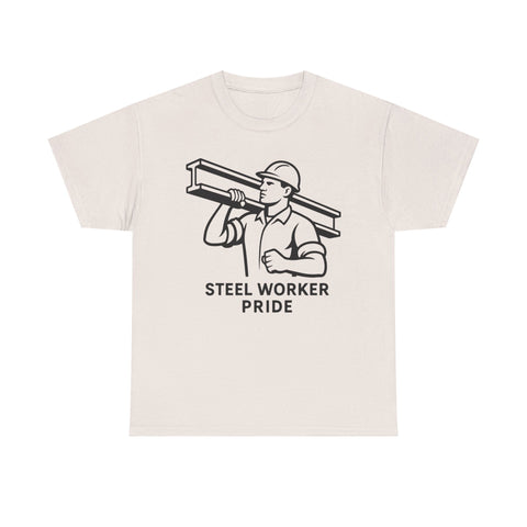 Pittsburgh Steel Worker Pride - Unisex Heavy Cotton Tee