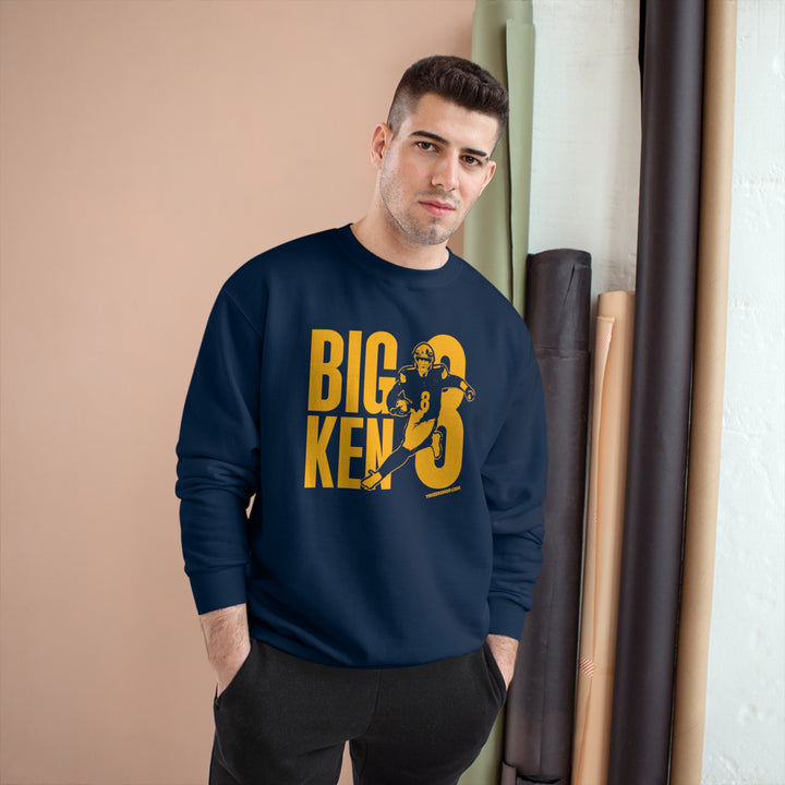 Kenny Pickett Big Ken - Champion Crewneck Sweatshirt Sweatshirt Printify   
