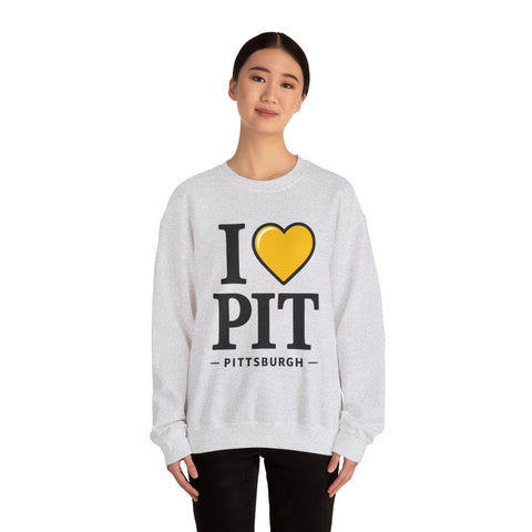 I Heart PIT - Gildan Heavy Blend™ Crewneck Sweatshirt