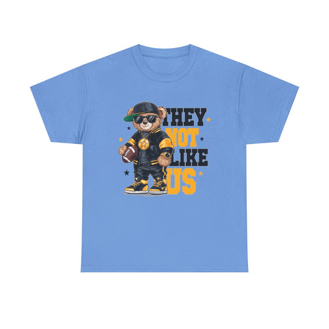 Pittsburgh They Not Like Us - Unisex Heavy Cotton Tee
