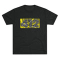 412 Map - Tri-Blend Crew Tee T-Shirt Printify   