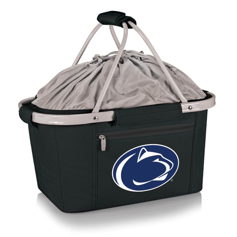 Penn State Nittany Lions Collapsible Cooler Tote – Durable Polyester Basket, Expandable Drawstring Top