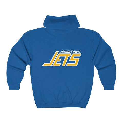 Johnstown Jets Hoodie (Zip)  Vintage Ice Hockey   