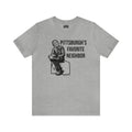 Pittsburgh's Favorite Neighbor - Short Sleeve Tee T-Shirt Printify Athletic Heather S 