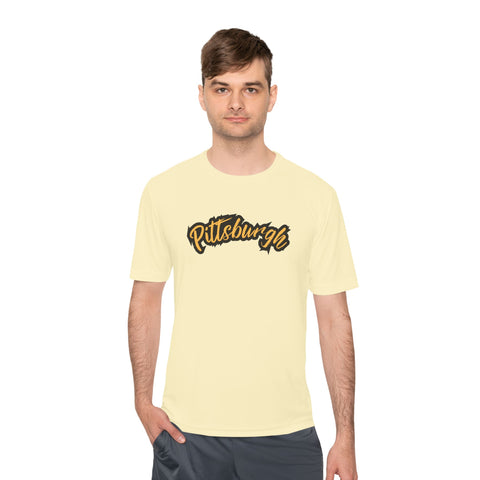 Pittsburgh Grunge - Sport-Tek Unisex Moisture Wicking Tee