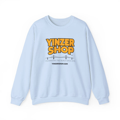 YinzerShop Serving Since 2015 - Gildan 18000 Heavy Blend™ Crewneck Sweatshirt Sweatshirt Printify Light Blue S